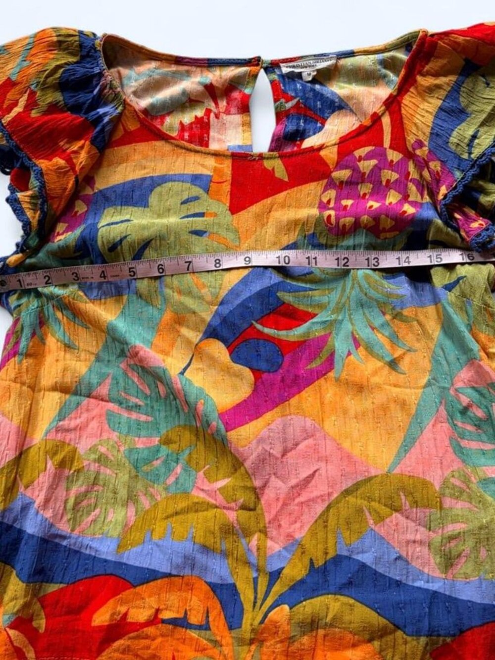 Christian Siriano Topical Blouse M - Picture 3 of 6